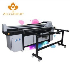 Uv-flatbed rol-naar-rolprinter